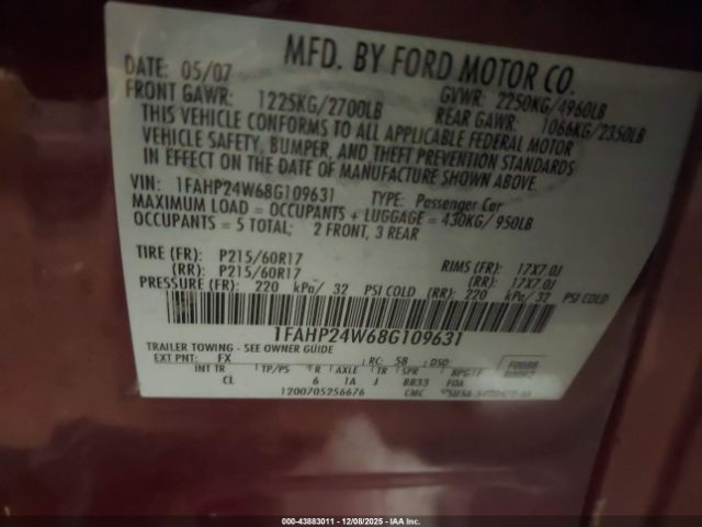 Ford Taurus Sel Image 4