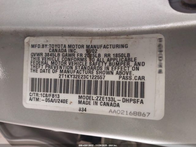 Toyota Matrix Xrs Image 8