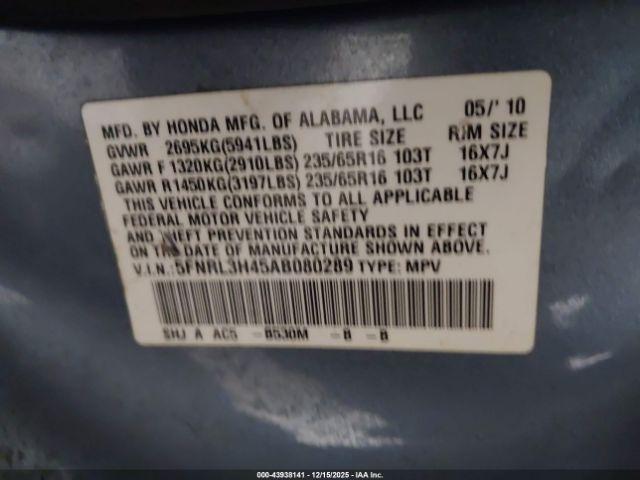 Honda Odyssey Ex Image 9