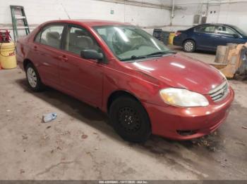  Salvage Toyota Corolla