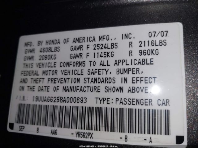 Acura TL 3.2 Image 4