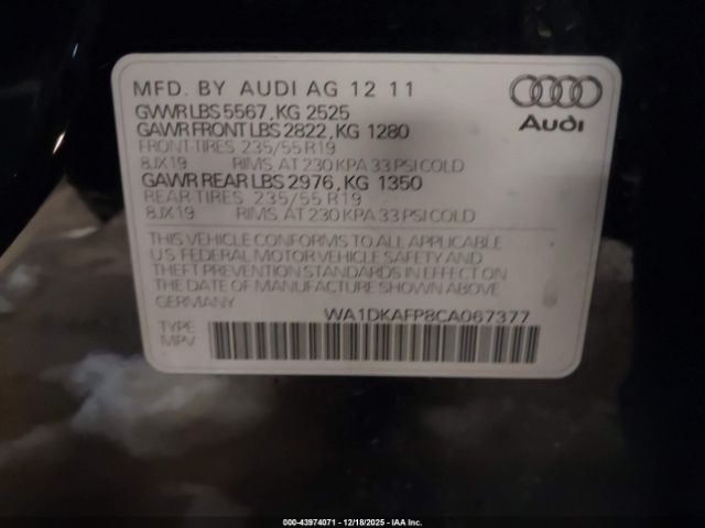 Audi Q5 3.2 Premium Plus Image 10