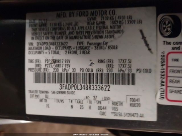 Ford Fusion Image 10