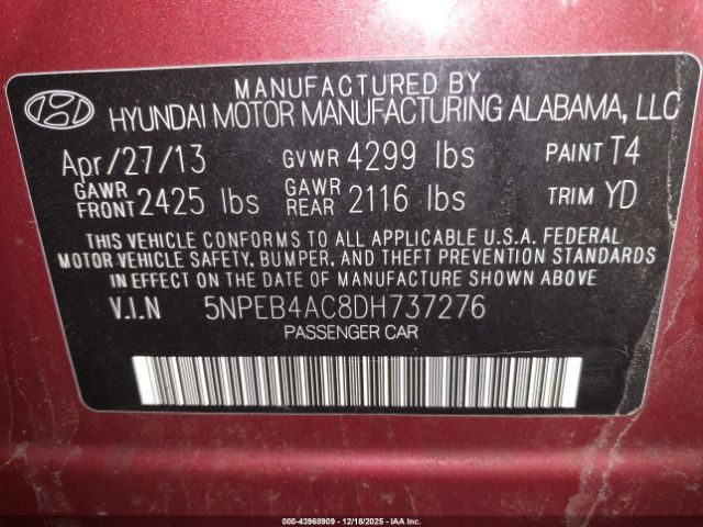 Hyundai SONATA Gls Image 7