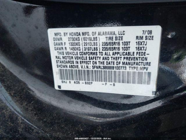 Honda Odyssey Ex-l Image 7