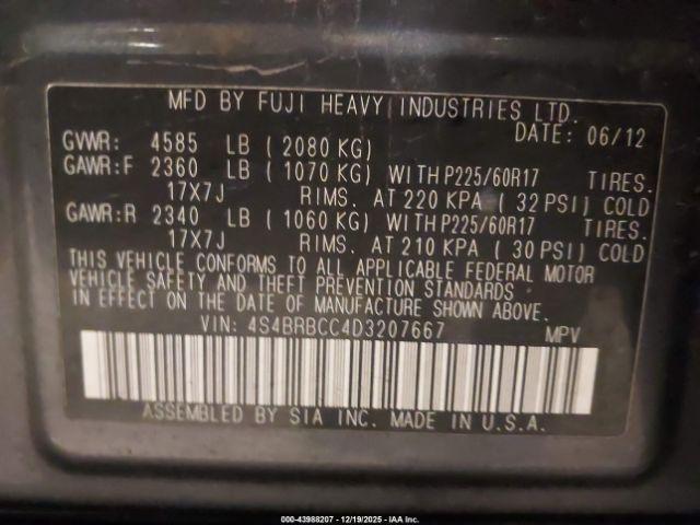 Subaru Outback 2.5i Premium Image 11