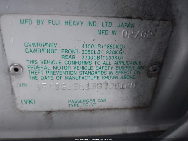 Subaru Forester X Image 2