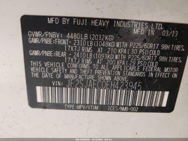 Subaru Forester 2.5i Premium Image 14