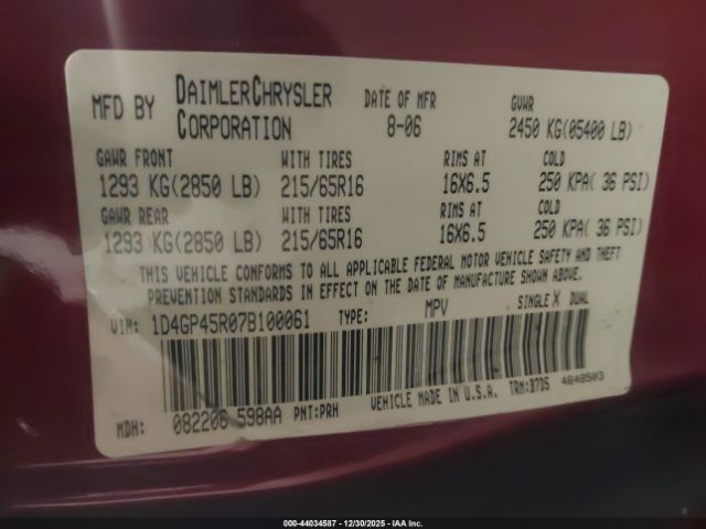 Dodge Caravan Sxt Image 7