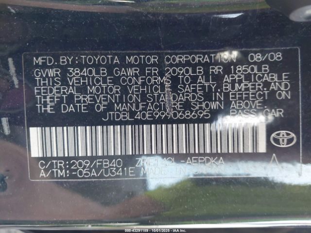 Toyota Corolla Le Image 11