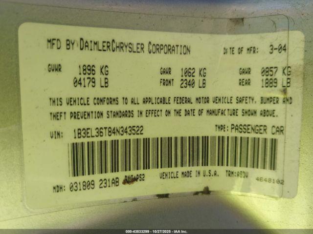 Dodge Stratus Se Image 5