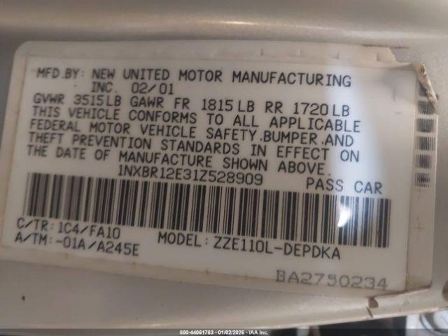 Toyota Corolla Le Image 11