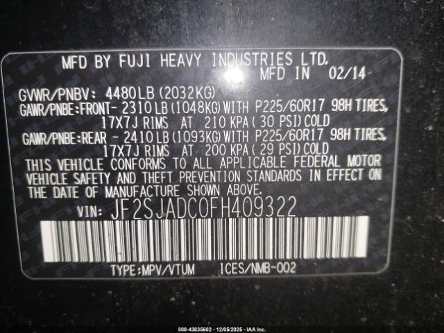 Subaru Forester 2.5i Premium Image 11