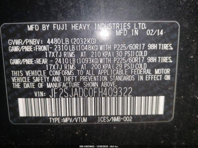 Subaru Forester 2.5i Premium Image 11