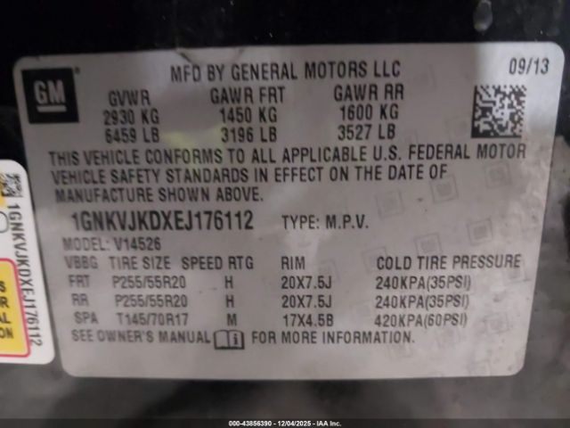 Chevrolet Traverse Ltz Image 11