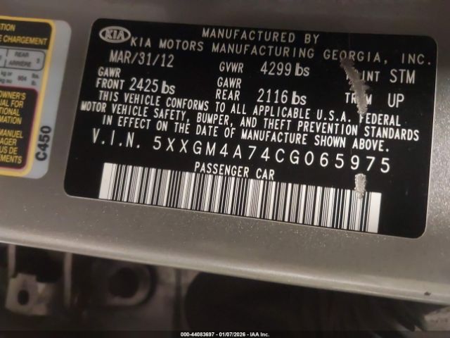 Kia Optima Lx Image 6