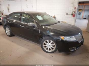  Salvage Lincoln MKZ