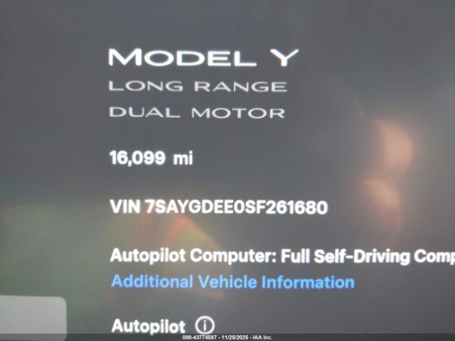 Tesla Model Y Long Range Dual Motor All-wheel Drive Image 7