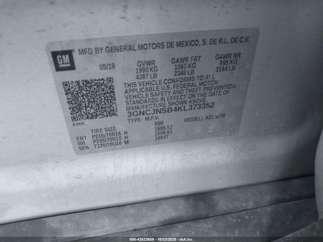 Chevrolet Trax Ls Image 2