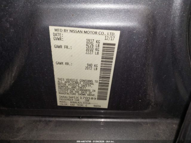 Nissan Altima 2.5 Sl Image 6