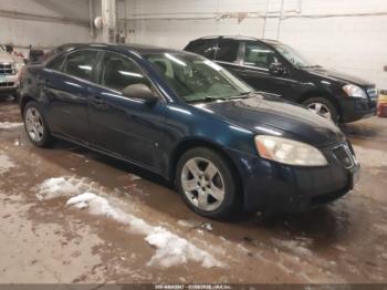  Salvage Pontiac G6