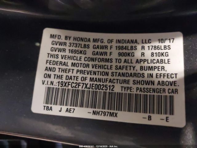 Honda Civic Ex Image 5