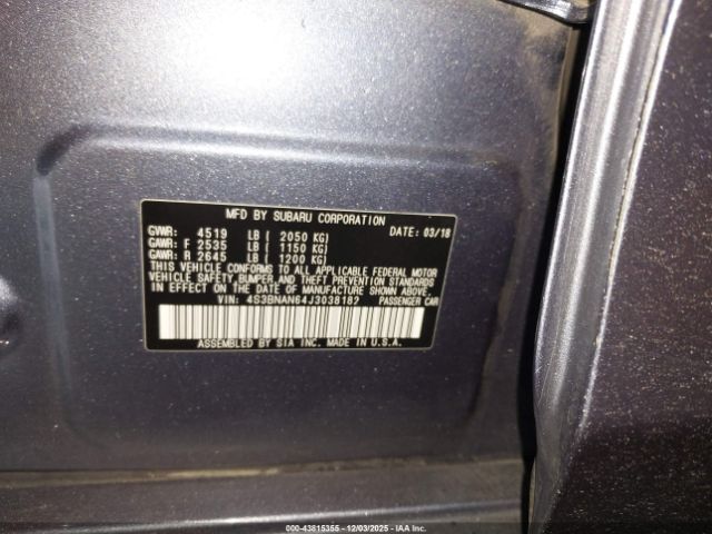 Subaru Legacy 2.5i Limited Image 7