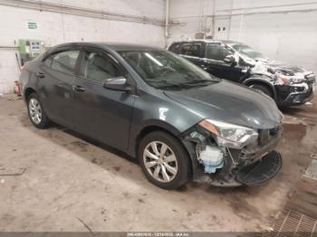  Salvage Toyota Corolla