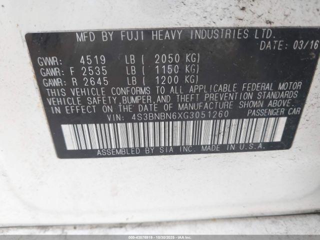 Subaru Legacy 2.5i Limited Image 16