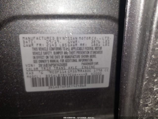 Nissan Sentra S Image 14