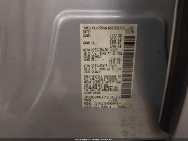 Nissan Frontier Sv 4x4 Image 9