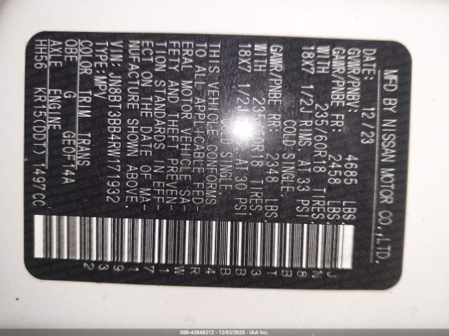 Nissan Rogue Sv Intelligent Awd Image 12